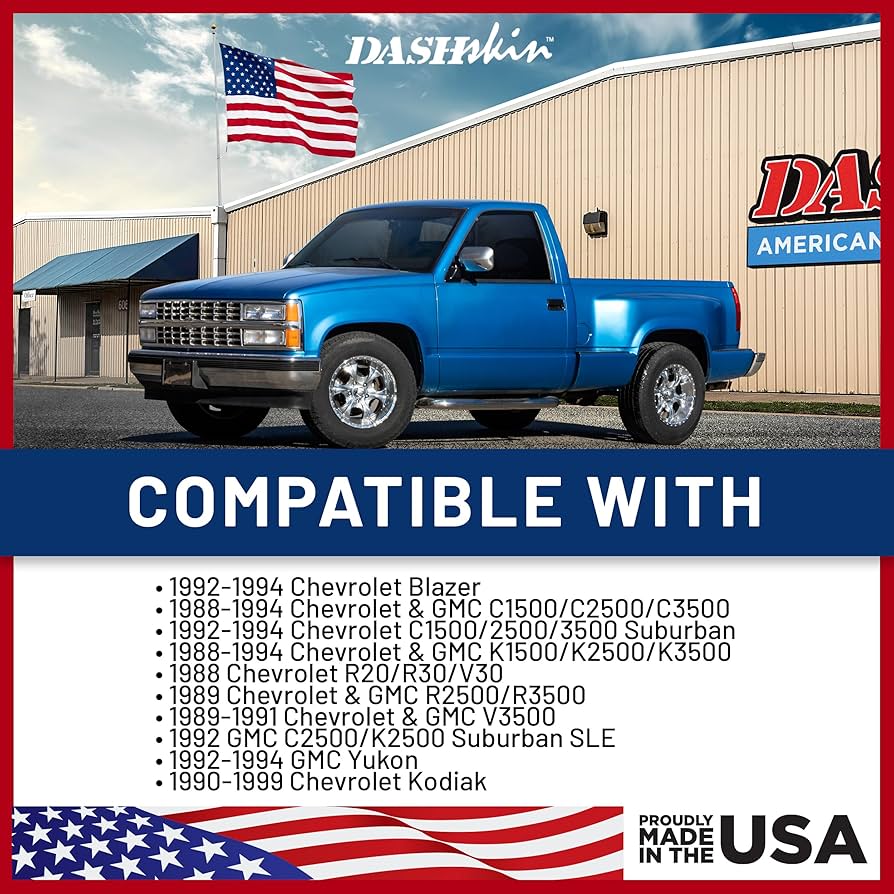 シボレー c1500 1988-94年 ダッシュマット サバーバン タホ